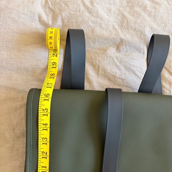 Rains Mini Waterproof Backpack - Green - Picture 9 of 11